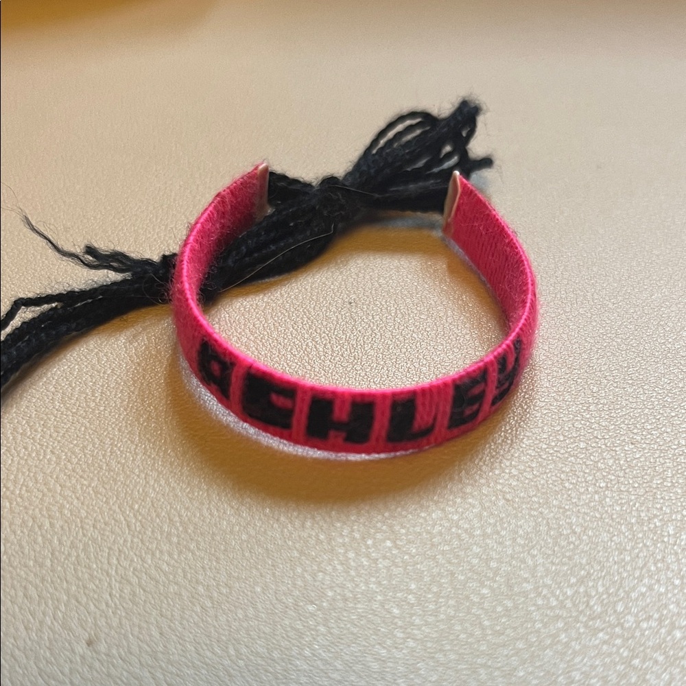 Pink Woven “Ashley” Bracelet